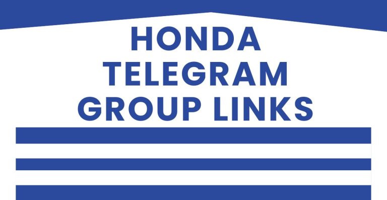 Honda Telegram Group Links
