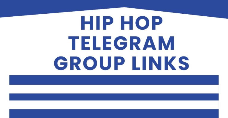 Hip Hop Telegram Group Links