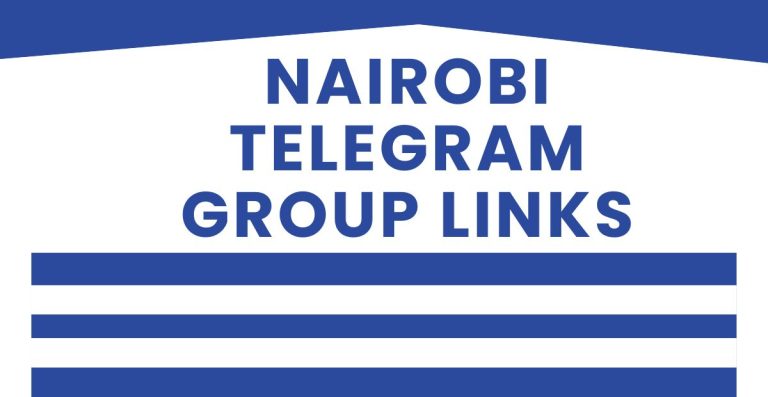 Nairobi Telegram Group Links