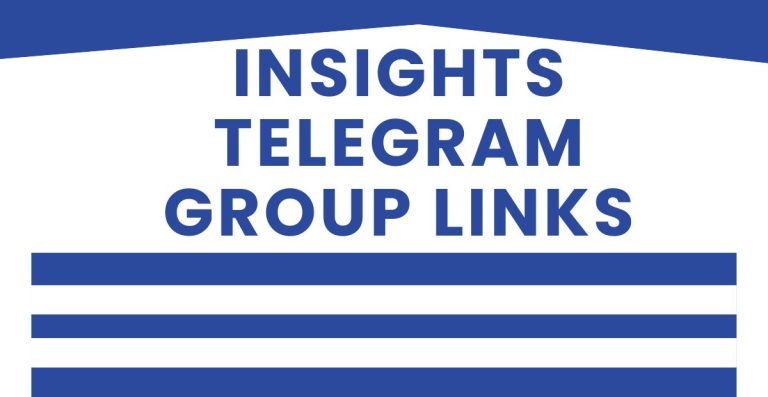 Insights Telegram Group Links