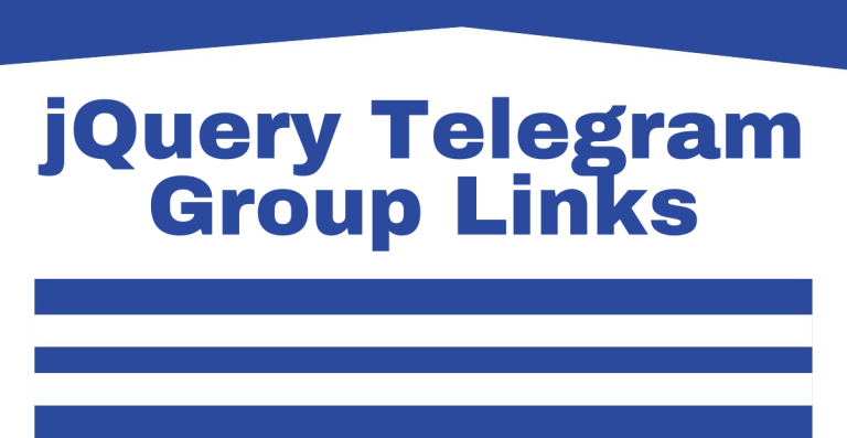jQuery Telegram Group Links