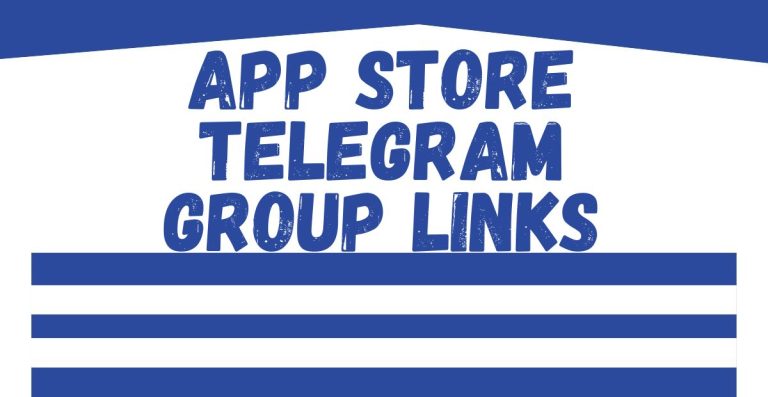 App Store Telegram Group Links