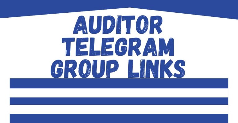 Auditor Telegram Group Links
