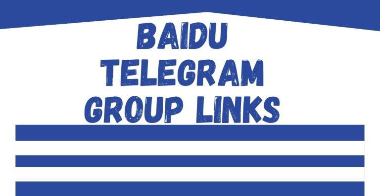 Baidu Telegram Group Links
