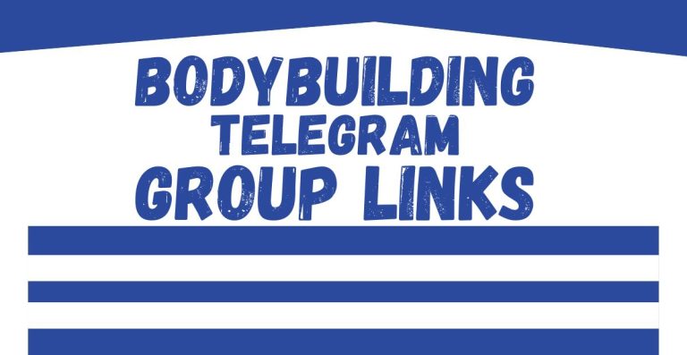 Bodybuilding Telegram Group Links