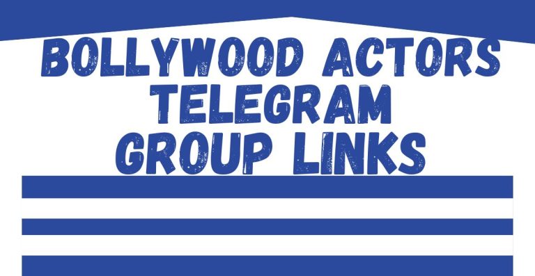 Bollywood Actors Telegram Group Links