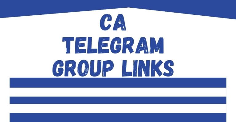 CA Telegram Group Links