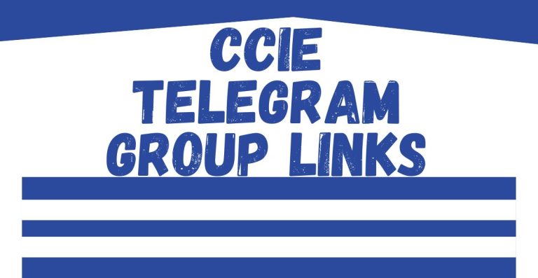 CCIE Telegram Group Links