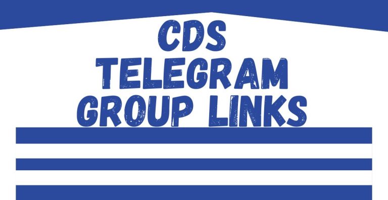 CDS Telegram Group Links