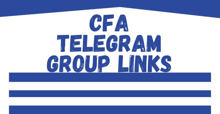 CFA Telegram Group Links