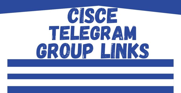 CISCE Telegram Group Links