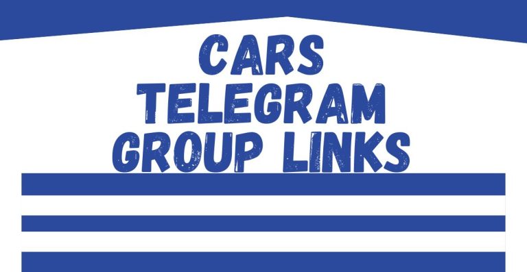 Cars Telegram Group Links