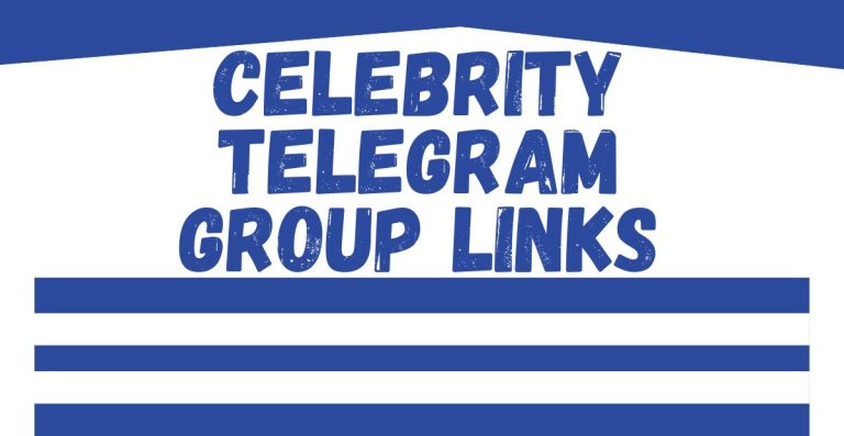 Celebrity Telegram Group Links