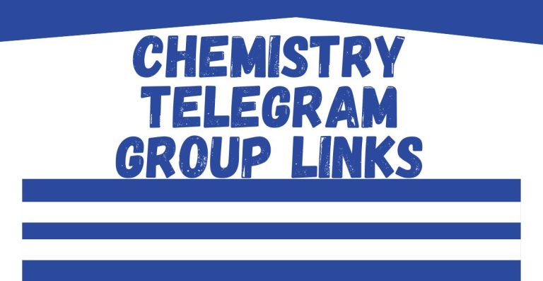 Chemistry Telegram Group Links