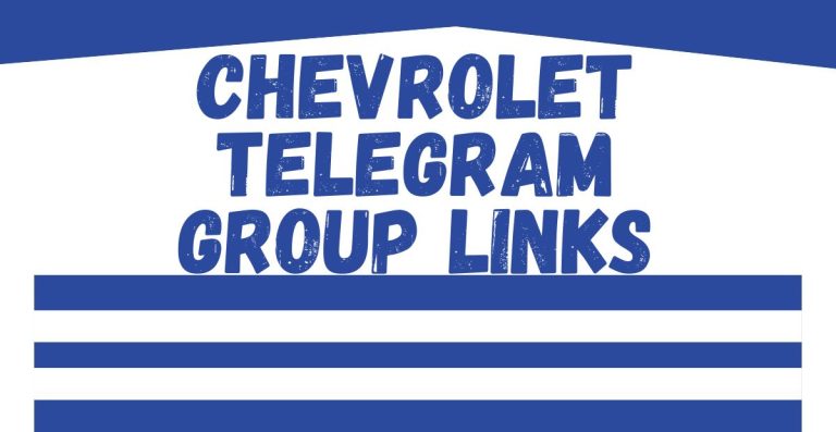 Chevrolet Telegram Group Links