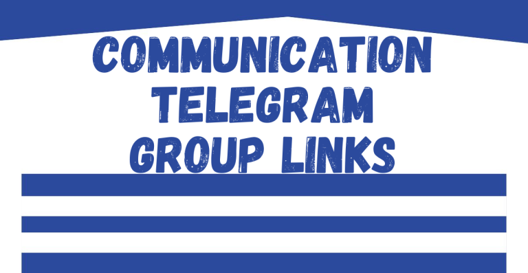 Communication Telegram Group Links