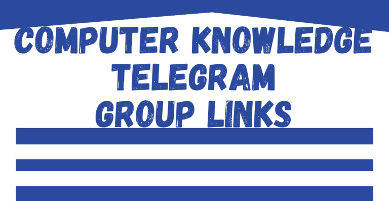 Computer Knowledge Telegram Group Links