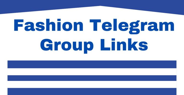 Fashion Telegram Group Links