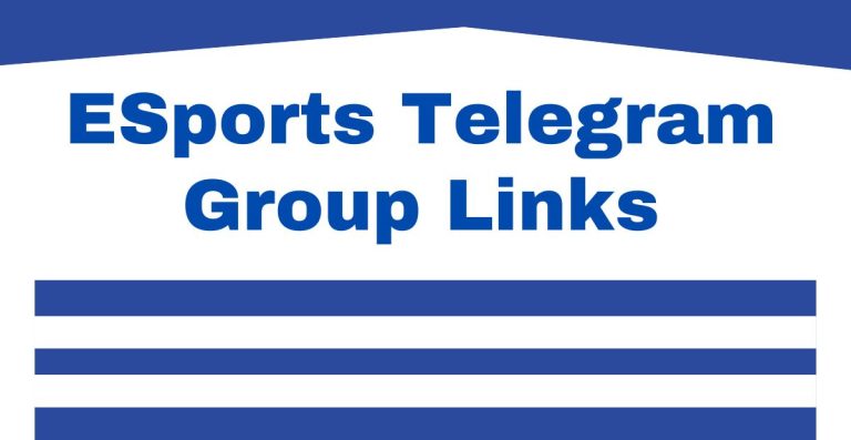 ESports Telegram Group Links