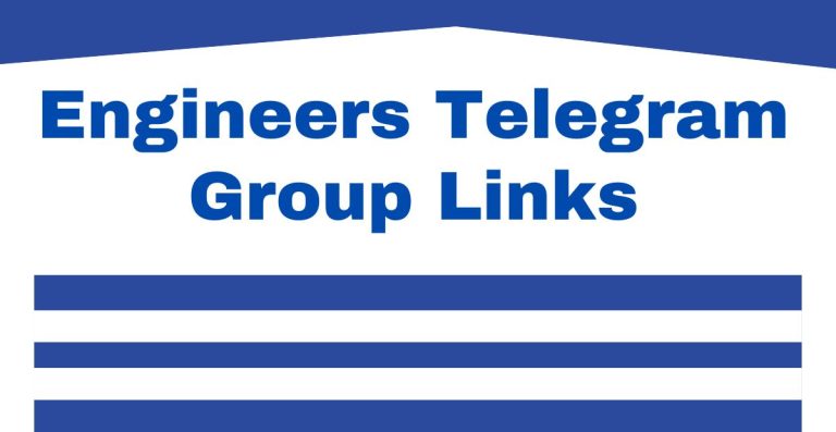 Engineers Telegram Group Links