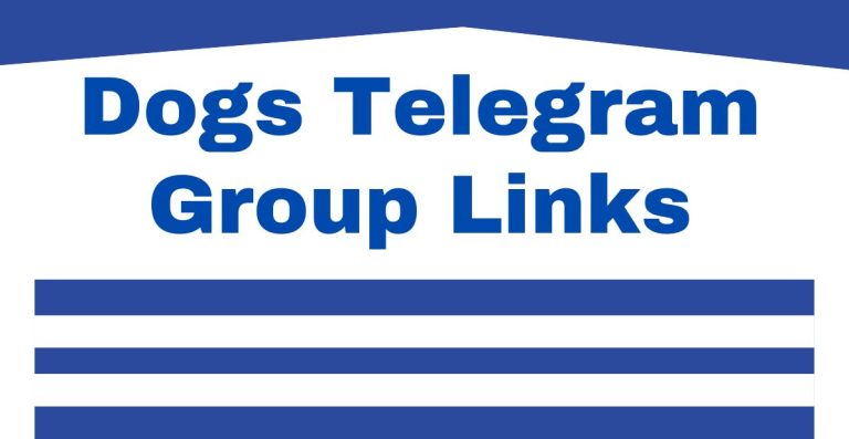 Dogs Telegram Group Links