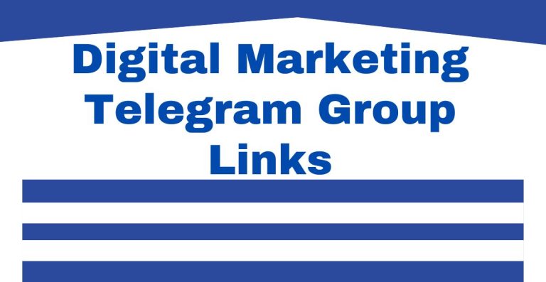 Digital Marketing Telegram Group Links