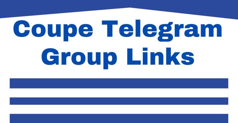 Coupe Telegram Group Links