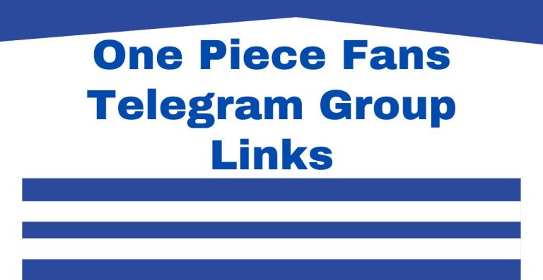 One Piece Fans Telegram Group Links