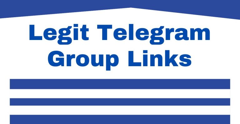 Legit Telegram Group Links