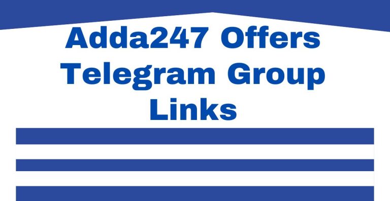 Adda247 Offers Telegram Group Links