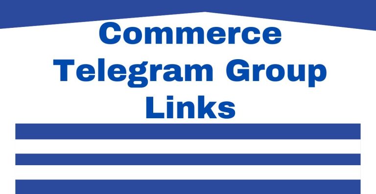 Commerce Telegram Group Links