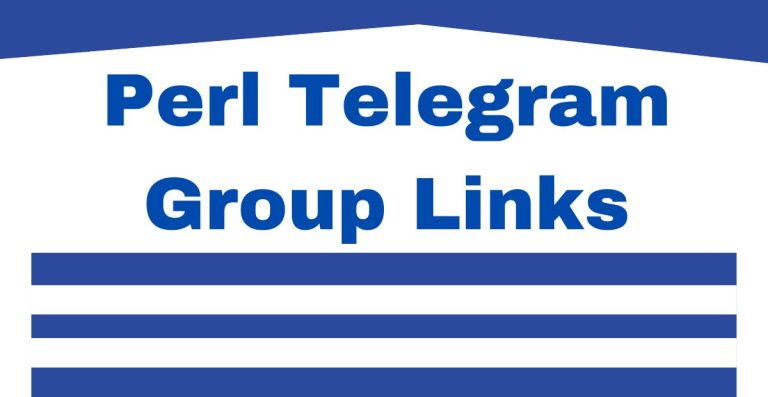 Perl Telegram Group Links