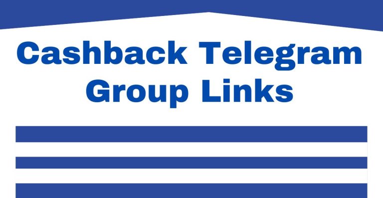Cashback Telegram Group Links