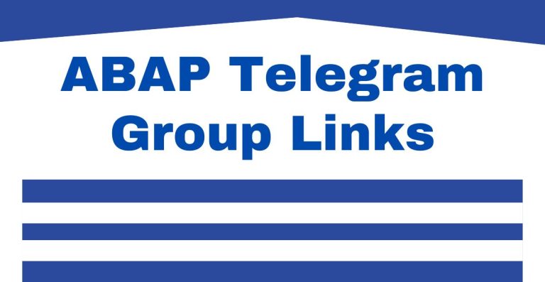 ABAP Telegram Group Links