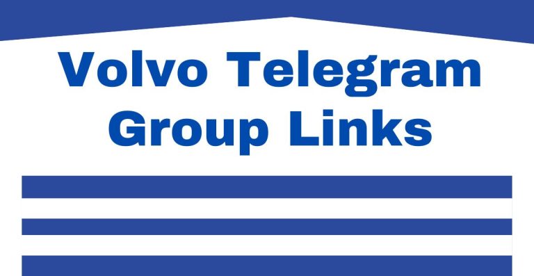 Volvo Telegram Group Links