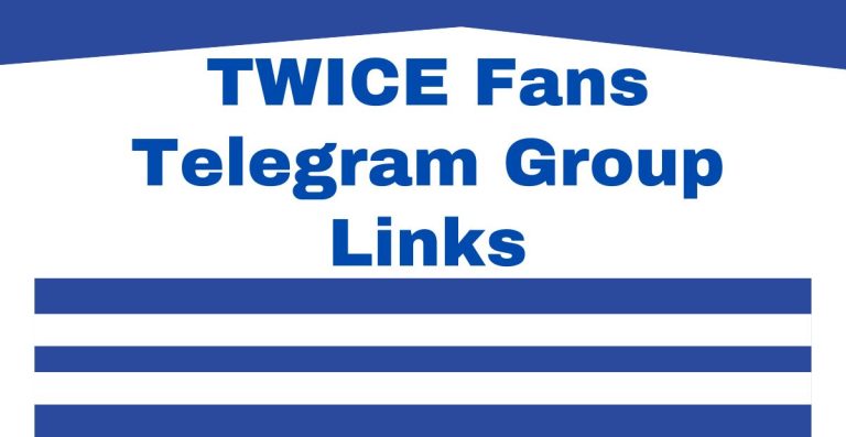 TWICE Fans Telegram Group Links