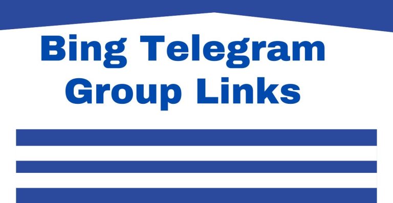 Bing Telegram Group Links
