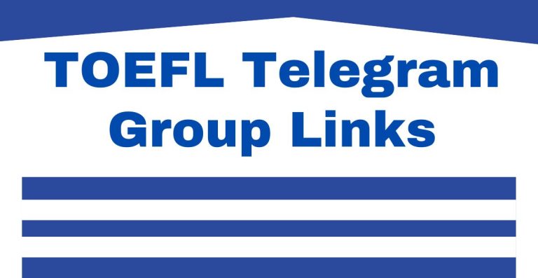 TOEFL Telegram Group Links