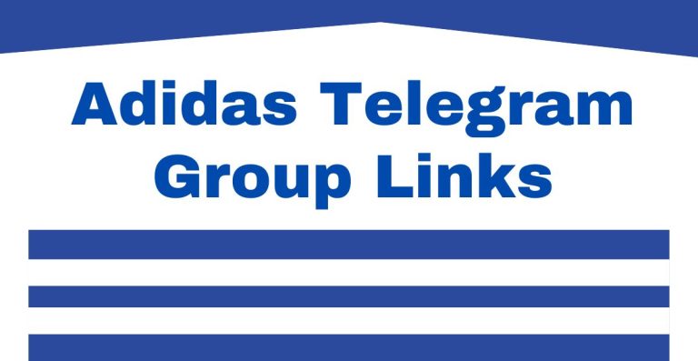 Adidas Telegram Group Links