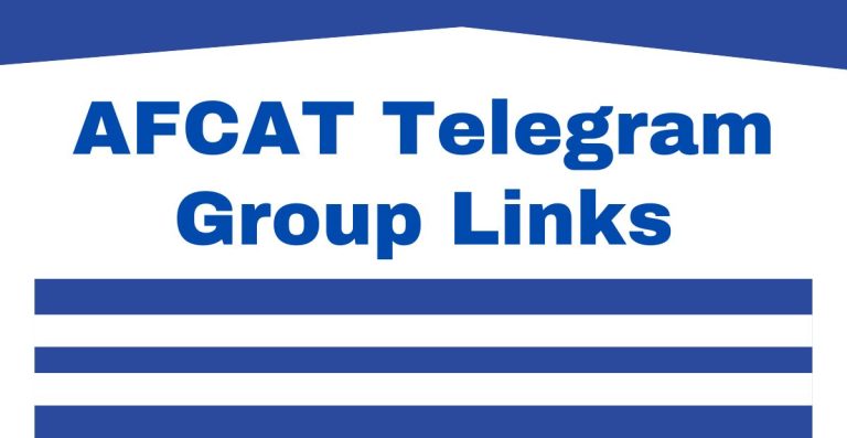 AFCAT Telegram Group Links