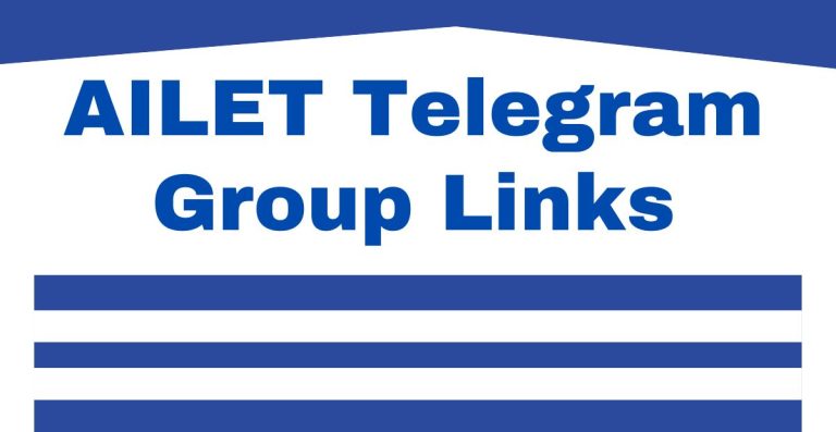 AILET Telegram Group Links
