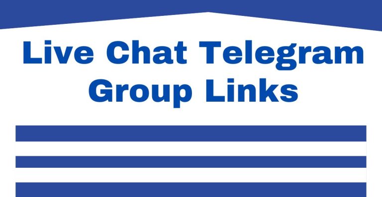 Live Chat Telegram Group Links