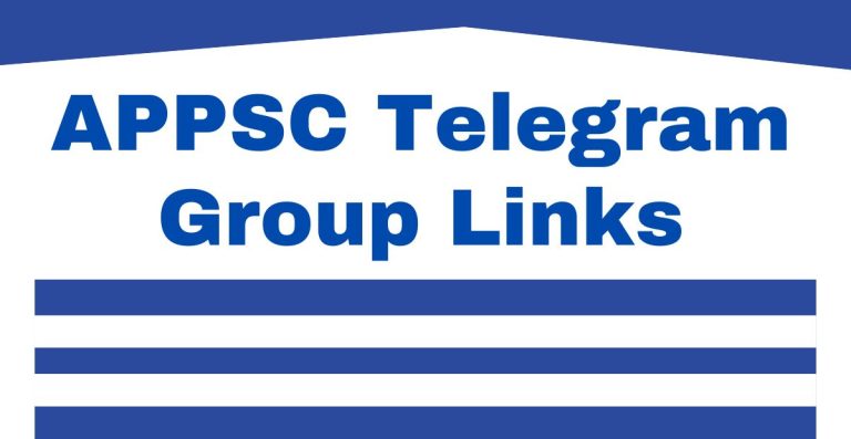 APPSC Telegram Group Links