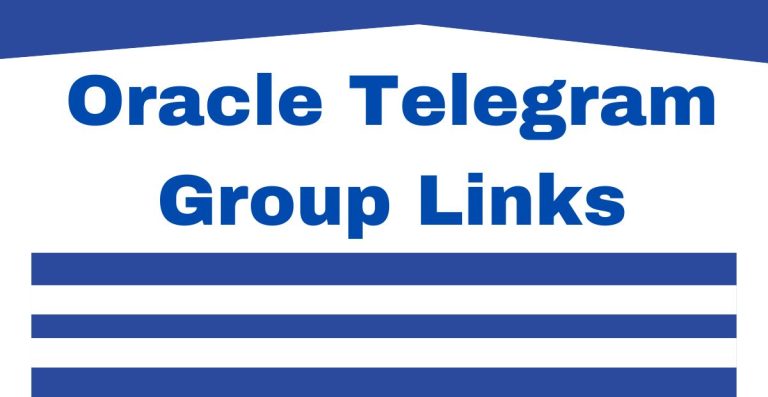 Oracle Telegram Group Links