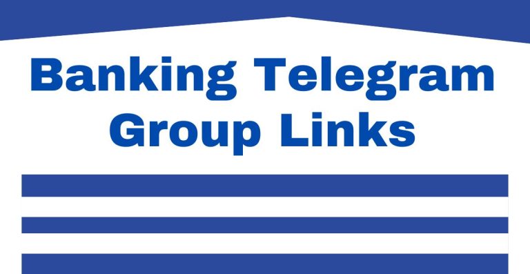 Banking Telegram Group Links