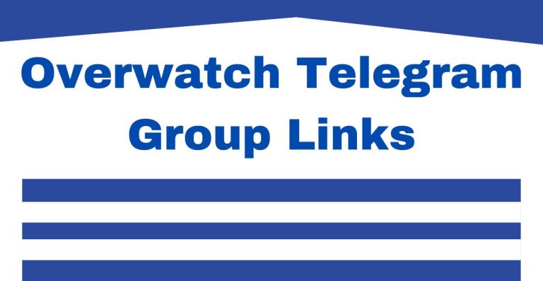 Overwatch Telegram Group Links