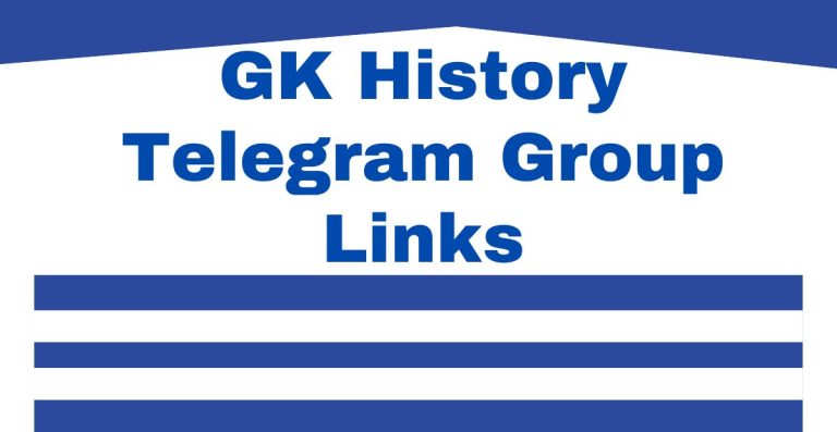 GK History Telegram Group Links