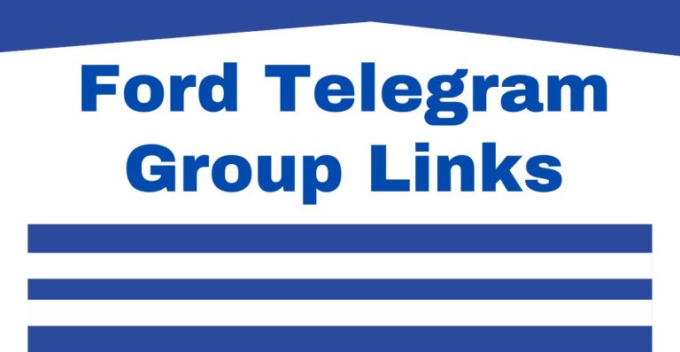 Ford Telegram Group Links