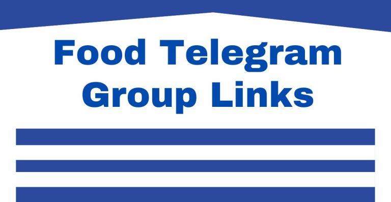 Food Telegram Group Links