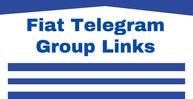 Fiat Telegram Group Links